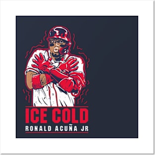 Ronald Acuna Jr. Ice Cold Posters and Art